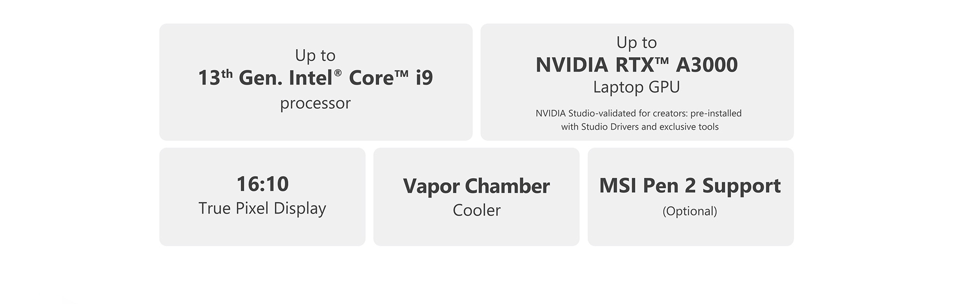 MSI CreatorPro Z17 HX Studio Workstation